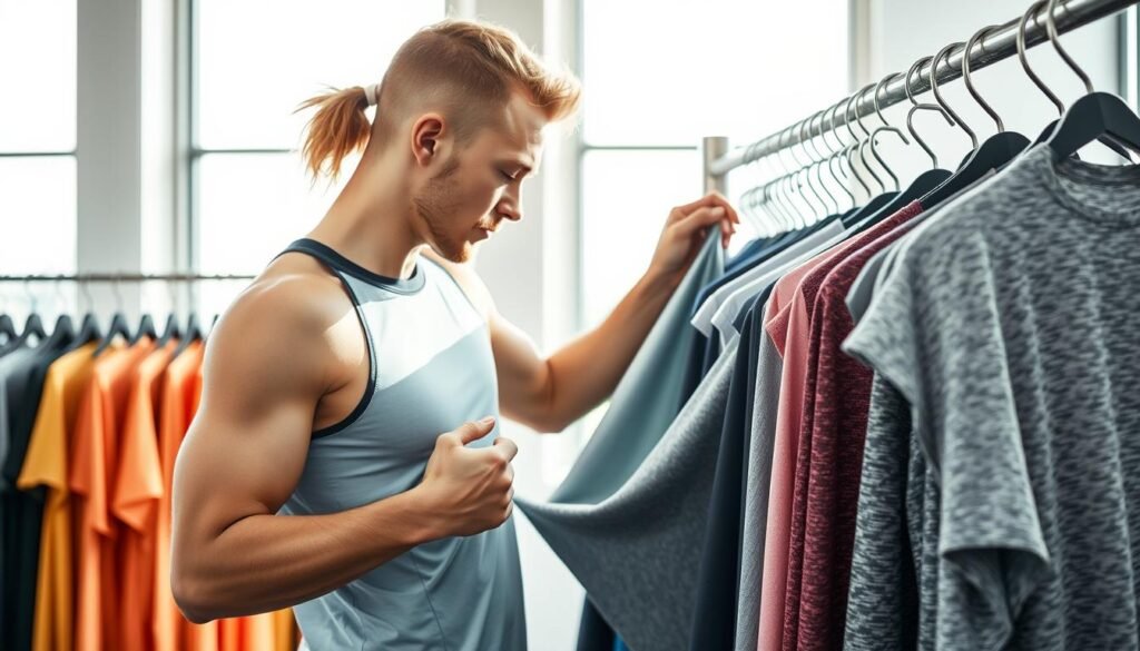 Escolha de tecido para roupa fitness baseada no tipo de treino Escolha de tecido para roupa fitness baseada no tipo de treino