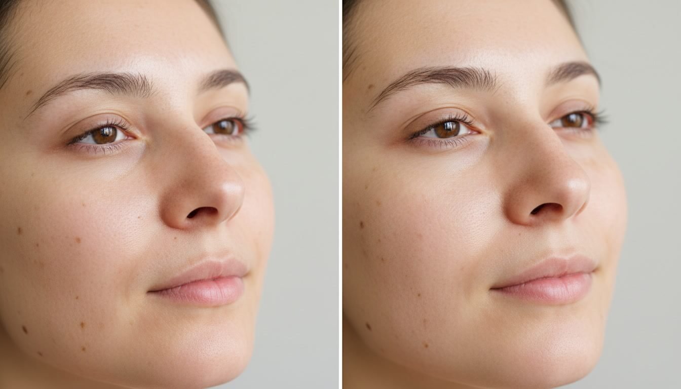 como clarear manchas no rosto