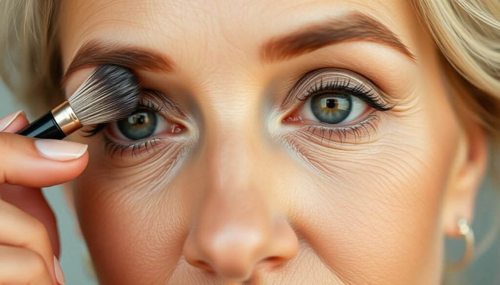 sombra para olhos caídos aplicação sombra para olhos caídos aplicação