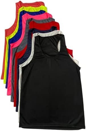 Kit 6 Regatas Nadador Feminino Academia Musculação Fitness