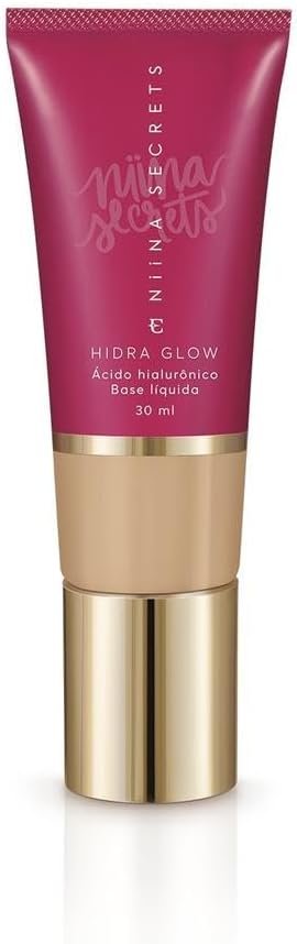 Eudora Base Líquida Niina Secrets Hidra Glow Cor 10 30ml