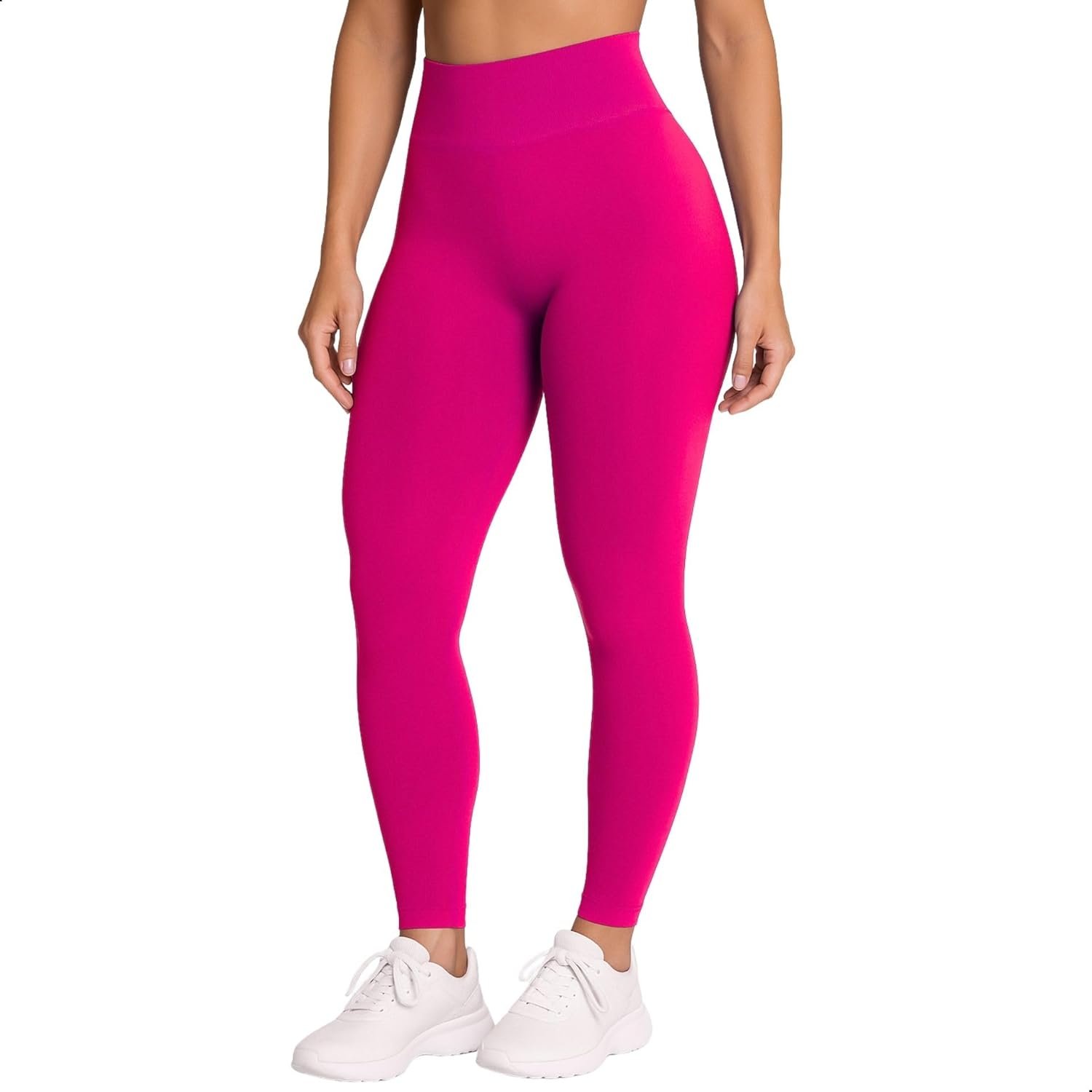 Calça Legging Academia Zero Transparências Sem Costura Cós Alto Microfibra Feminina Selene