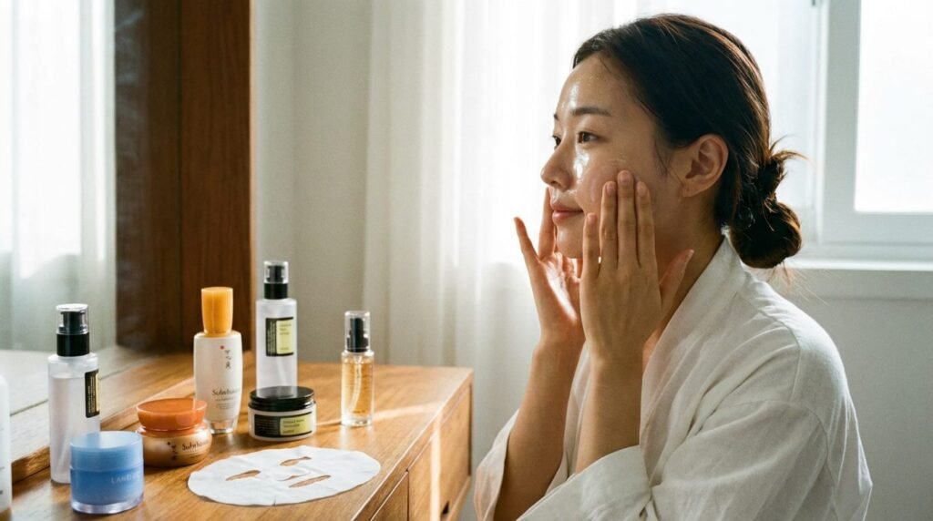 benefícios do skincare coreano