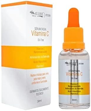 MAXLOVE Sérum Facial Vitamina C Oil-Free New Max Love 30Ml