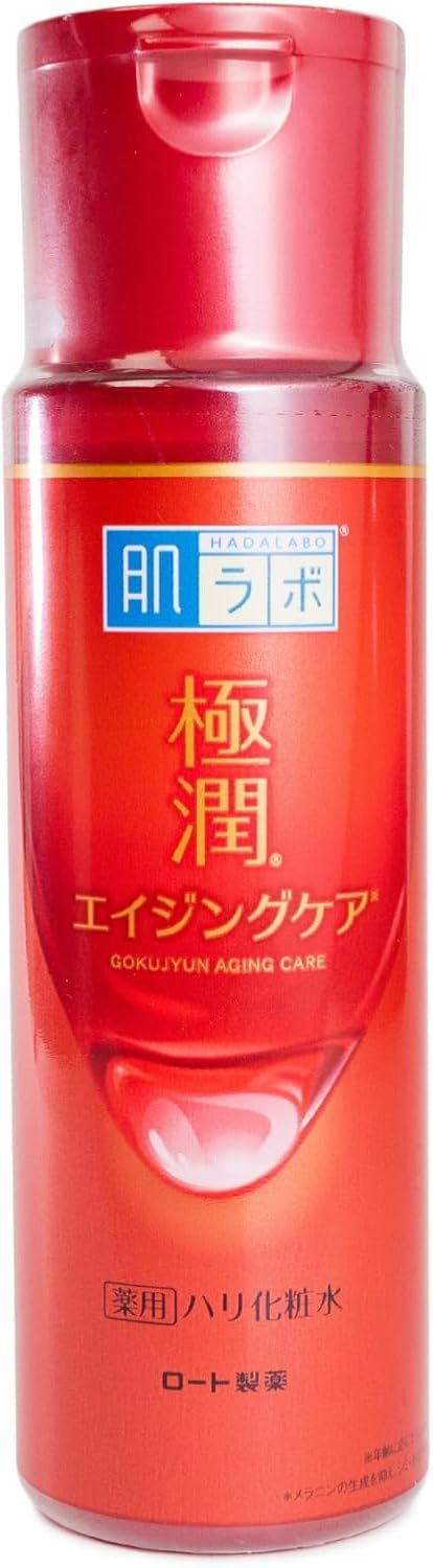 Hada Labo® Gokujyun Aging Care Lotion - Loção Hidratante anti-idade com Ácido Hialurônico e Niacinamida 170ml