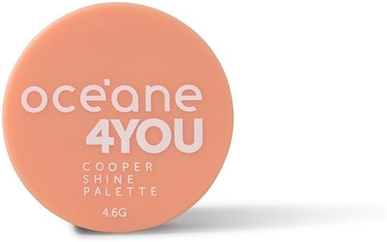 Océane Copper Shine Palette Trio De Sombrasunica