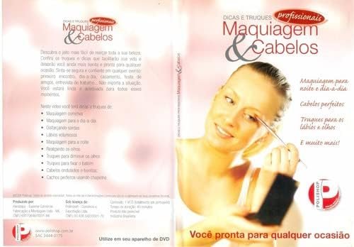 DICAS E TRUQUES PROFISSIONAIS MAQUIAGEM E CABELO DVD