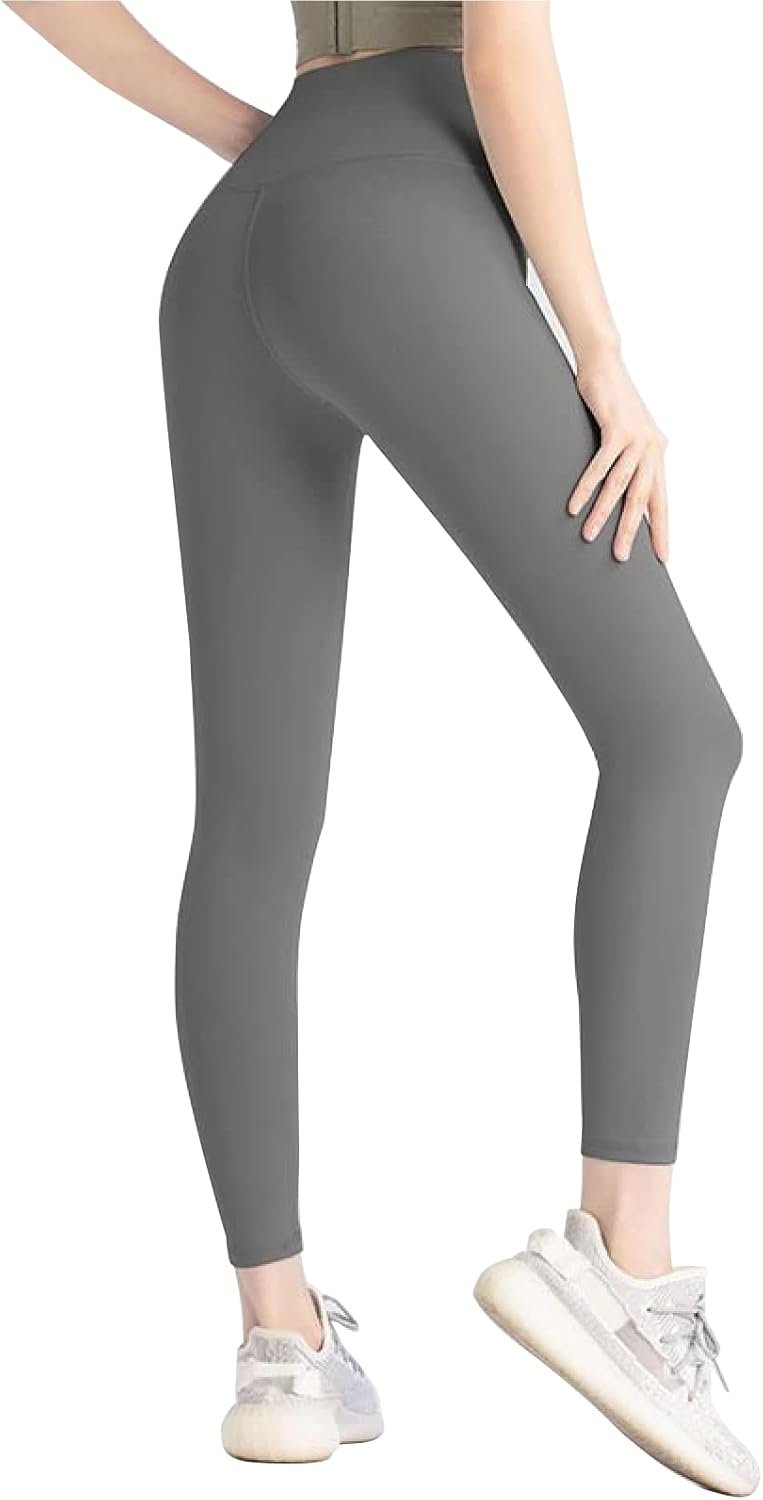 J COLOUR Calça Legging Academia Feminina Poliamida Cintura Alta Sem Costura Fitness, Elasticidade, Sustentação, Corrida, Academia Feminina de Ioga/Jogging