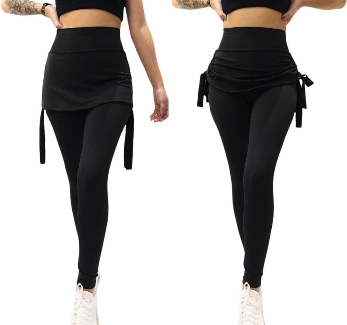 Legging Saia Tapa Bumbum Suplex Fitness, Ginastica, Caminhar, Moda Evangélica, Plus Size, Leg Dia a Dia