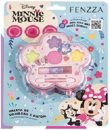 Kit Maquiagem Infantil Disney Teen Minnie - FENZZA - Presente Lavável - DIS002